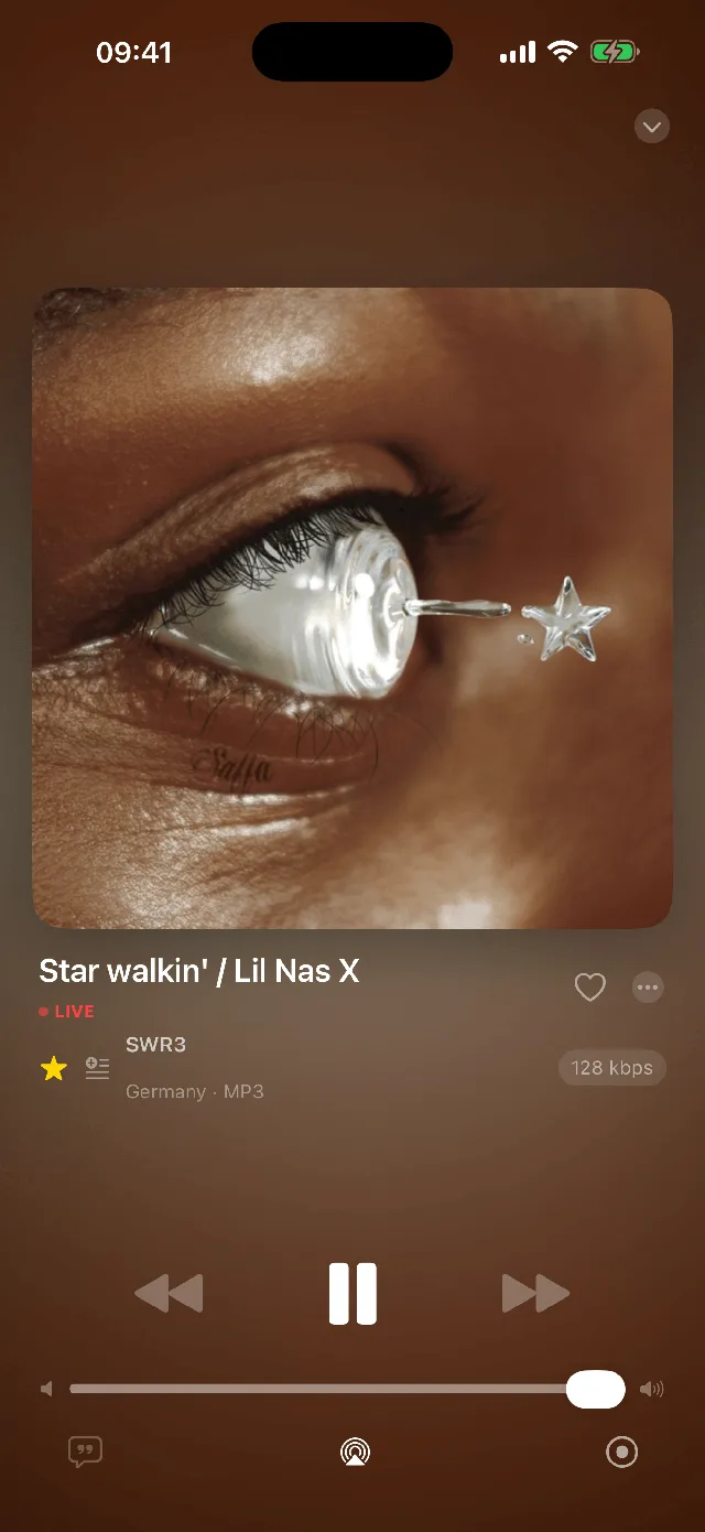 Heart a song on the radio and it syncs to Apple Music favorites